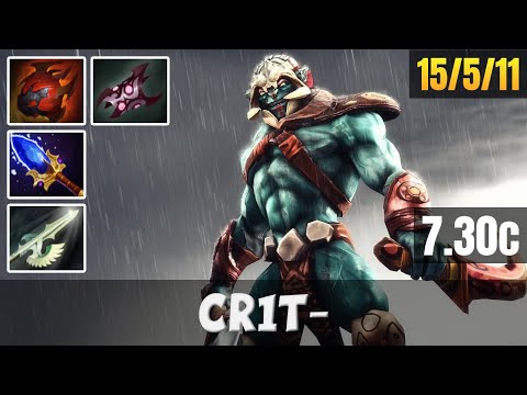 Cr1t- | Huskar Mid | Dota 2 Pro Gameplay - Patche 7.30c