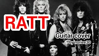 RATT    DANGEROUS BUT WORTH THE RISK   guitar cover