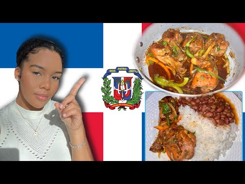 Cook with me Dominican food|| National Dish (La Bandera)