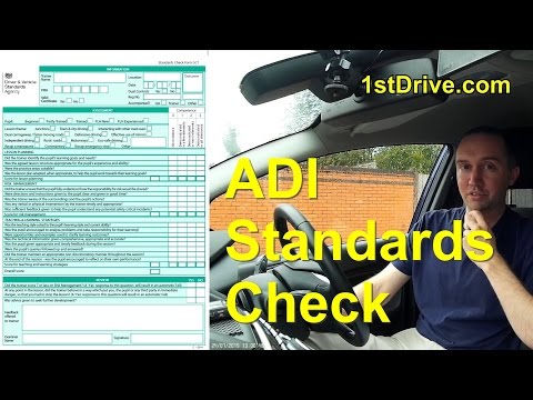 ADI Standards check and ADI part 3 marking sheet - complete guide