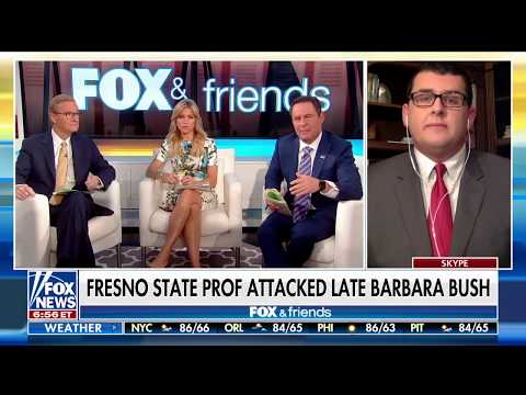 Campus Reform's Nick Matoian Discusses Fresno Prof's Barbara Bush Attack