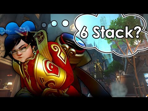 6 Stacked on King's Row - Overwatch Season 8 Ranked Gameplay