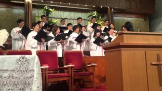 Lead the way @ wedding rehearsal 20151017