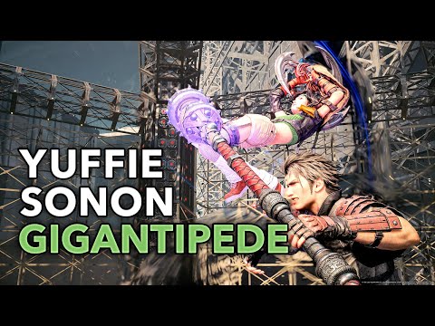 Yuffie Sonon EFFORTLESS Gigantipede Hard Mode No Limit (Steel Reaper)