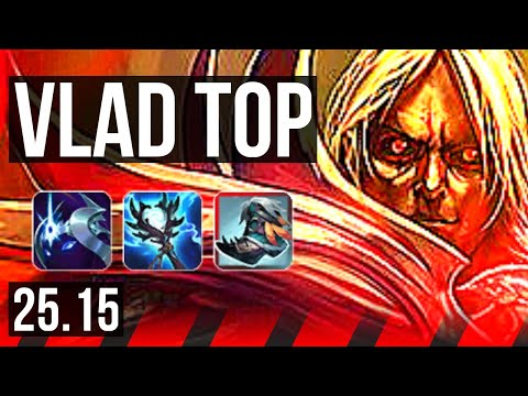 VLADIMIR vs MORDEKAISER (TOP) | 7 solo kills | KR Master | 25.15