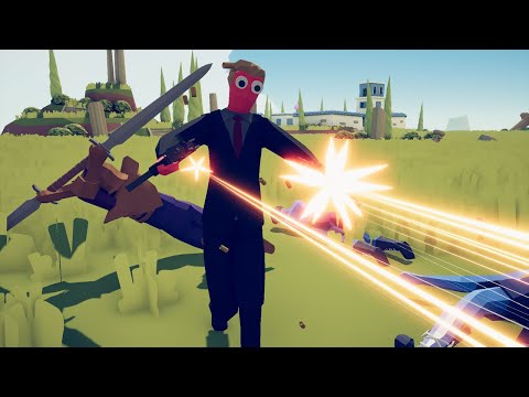 TRUMP & GUARDER vs EVERY UNIT - TABS - Totally Accurate Battle Simulator