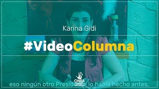 Videocolumna de Karina Gidi: Recortes en el presupuesto