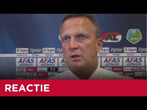 Reactie Van den Brom | AZ - NAC Breda