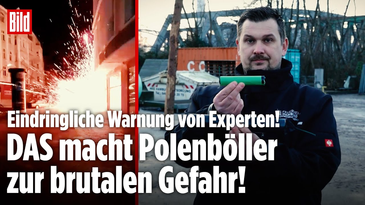 EINSATZKRÄFTE WARNEN: DAS macht Polenböller so gefährlich!