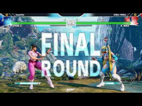 WNF SFV - Off Season 1.2 - Isaurito (Chun Li) vs Killer Miller (R. Mika)