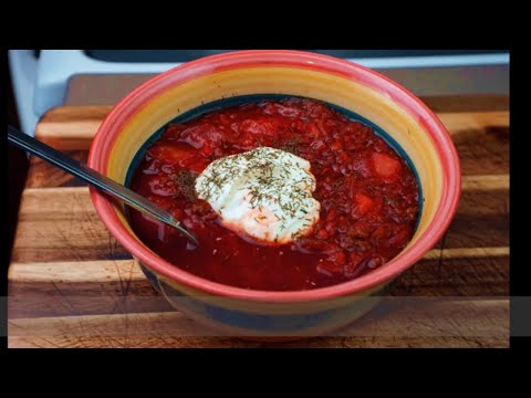 Easy Beef Borscht Recipe