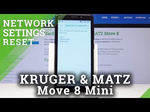 How to Reset Network Settings in Kruger & Matz Move 8 Mini - Restore Network Settings to Default