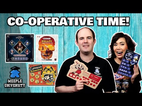 Co-operative Board Game! The Goonies, Cuphead, Disney's Kingdom Hearts Perilous Pursuit!