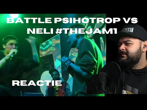 Battle Psihotrop vs Neli #thejam1 | REACTIE