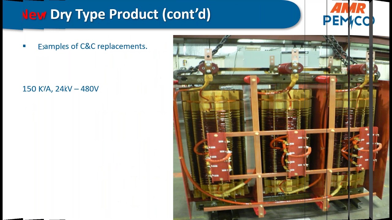 AMR Pemco Dry Type Transformer Replacement Options