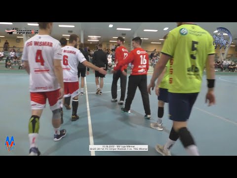 39:25 (20:12) HC Empor Rostock II vs. TSG Wismar - 10.09.2022