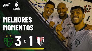 JATAIENSE VENCE COM FOLGA O ATLÉTICO GOIANIENSE NO CAMPEONATO GOIANO!