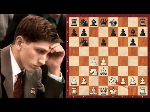 Amazing Chess Game: Bobby Fischer : vs Hans Berliner - New York ch-US 1960, Alekhine Defence
