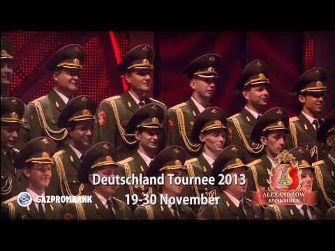Alexandrow Ensemble Deutsche Tournee 2013