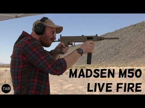 Madsen M50 - Scharfes Feuer