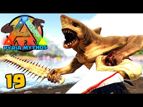 WE FINALLY TAME TIBUR - ARK PYRIA MYTHOS #19 - ARK: SURVIVAL EVOLVED
