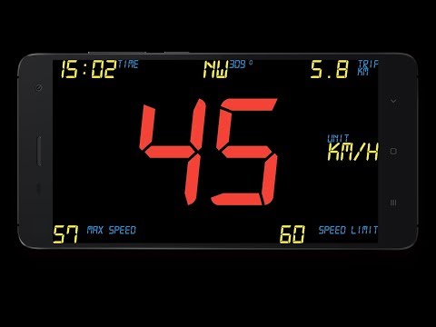 Speedometer digital hud Video