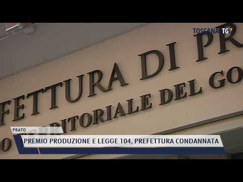 2022-05-18 PRATO - PREMIO PRODUZIONE E LEGGE 104, PREFETTURA CONDANNATA