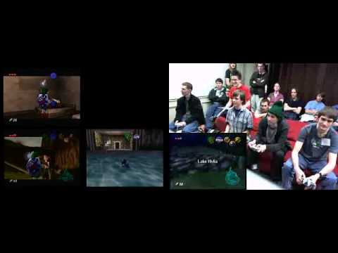 Awesome Games Done Quick - Zelda: Ocarina of Time (4-way race, 1:13:10), part 3