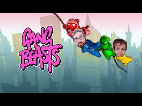 GANG BEAST - Desafio Pai e Filho