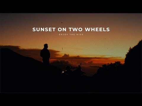 With every sunset on two wheels, calm settles like the sun on the horizon