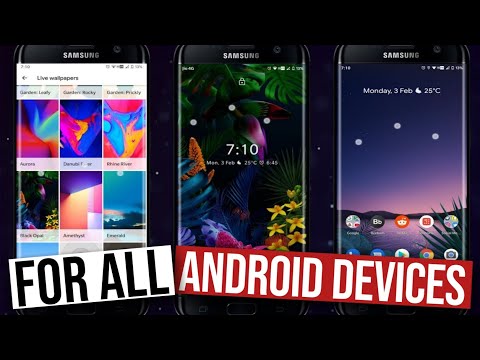 Get LG G8 LIVE WALLPAPERS on any android device | No root