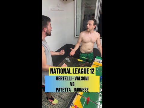 Bertelli - Valsoni VS Iaiunese - Patetta | National League XII Giugno 2024