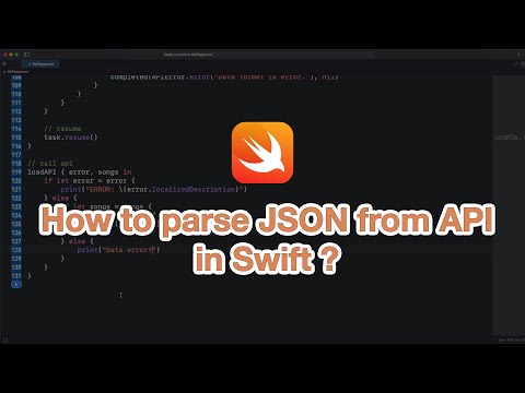 How to parse JSON from API in Swift? | Demo | Fx Studio