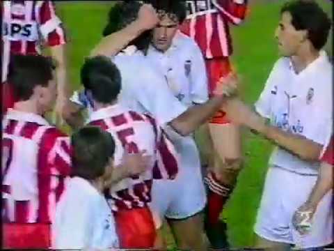 Temp 92-93 Homenaje a Kempes  Valencia CF 5 - 6 PSV Eindhoven