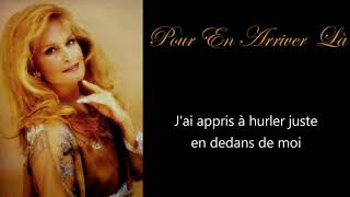 Dalida - Pour en arriver là (avec les paroles + with english subtitles)