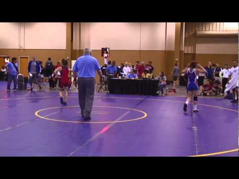 FILA Cadet 49kg - Rachel Hale (Nieves Wrestling) TF Emily Pinson (Georgia) 7-1, 6-0