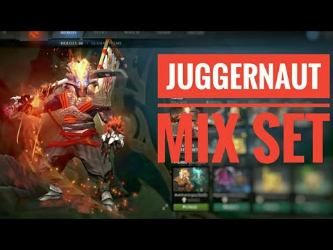DOTA2:JUGGERNAUT EPIC MIX SET FT ARCANA BLADEFORM LEGACY UPDATED