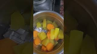 Best Baby food for 6 months plus |Carrot Pumpkin Puree|weight gain baby food easy recipe| #viral #yt