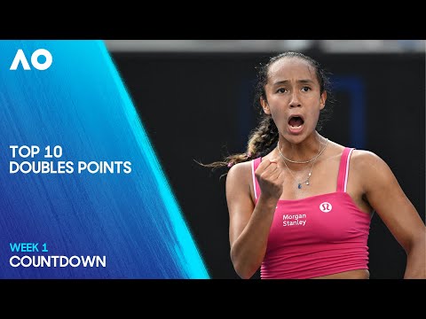 Top 10 Doubles Points | Week 1 | Australian Open 2025