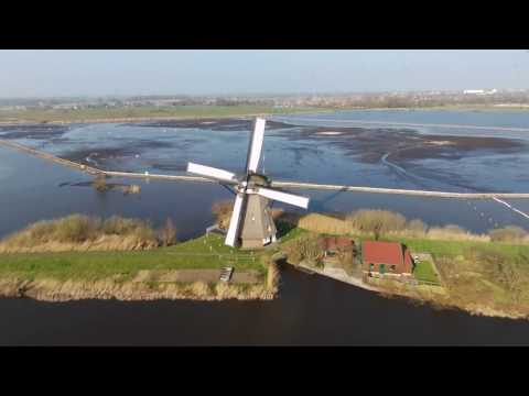 Omgeving Kinderdijk (Parrot drone #1)