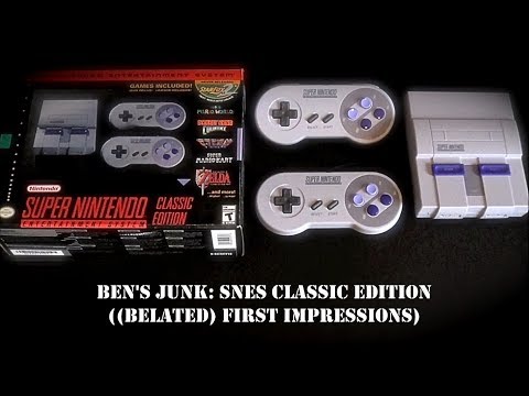 Oddity Archive: Episode 164.5 – Ben’s Junk: SNES Classic Edition ((Belated) First Impressions)