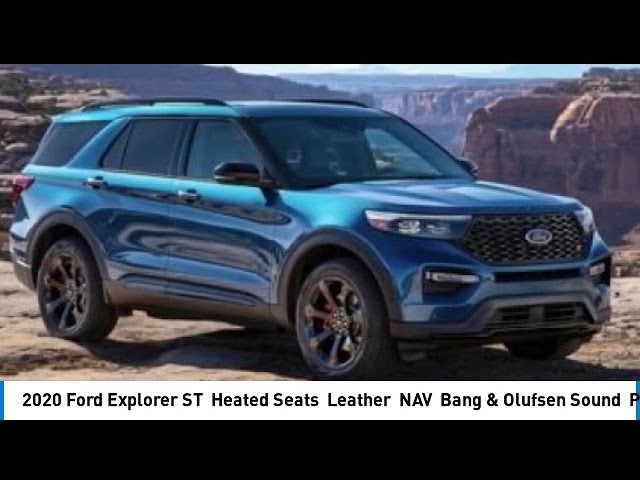 2020 Ford Explorer ST | Heated Seats | Leather | NAV | Bang in Cars & Trucks in Strathcona County