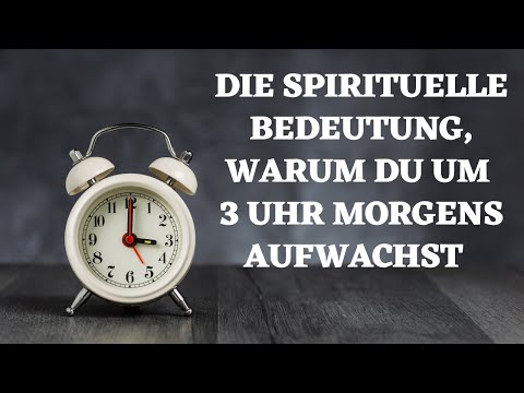 Achte auf diese Warnzeichen, wenn du oft um 3 Uhr morgens aufwachst!