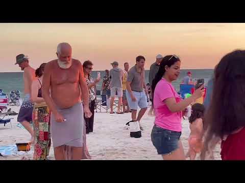 Nokomis Drum Circle. Nokomis Beach, Florida.