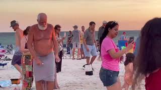 Nokomis Drum Circle. Nokomis Beach, Florida.