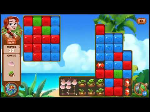 Lost Island Blast Adventure Level 1174 - NO BOOSTERS 🏝️ | SKILLGAMING ✔️