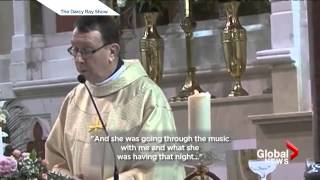 Irish priest's covers song 'Hallelujah' at wedding