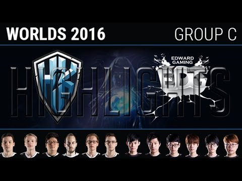 H2K vs edward Gaming Highlights, S6 World Championship 2016 Week 2 Group C Day 6, H2K vs EDG