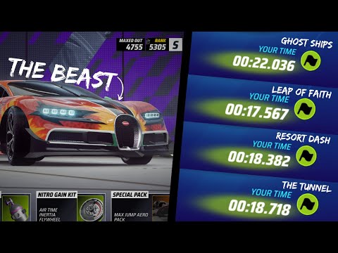WIE KAPUTT IST DAS EVO-TUNING BEIM CHIRON? 🤔 | TEST AUF MP UND GAUNTLET – ASPHALT LEGENDS