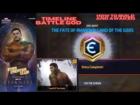 ETERNALS - HOW TO GET AND AWAKEN GILGAMESH ? TIMELINE BATTLE GOD ? PVP REVIEW | Marvel Future Fight